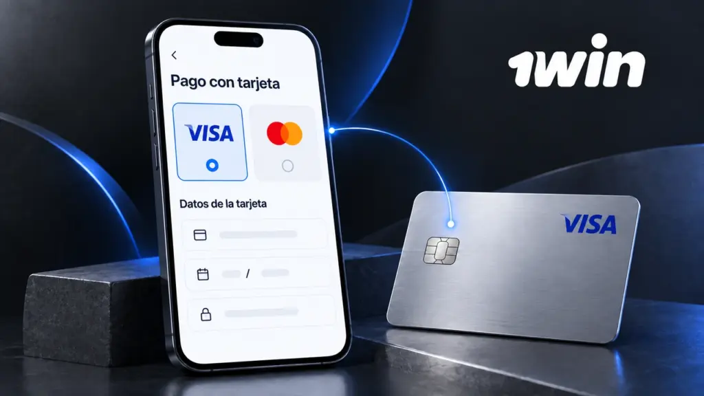 Ilustración de pagos de 1win para México