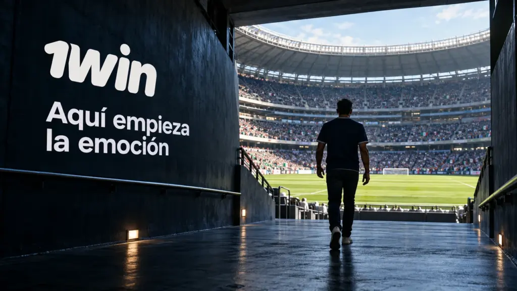 Ilustración de deportes de 1win para México